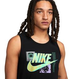 Sportswear Festival Erkek Siyah Günlük Stil Atlet FB9782-010
