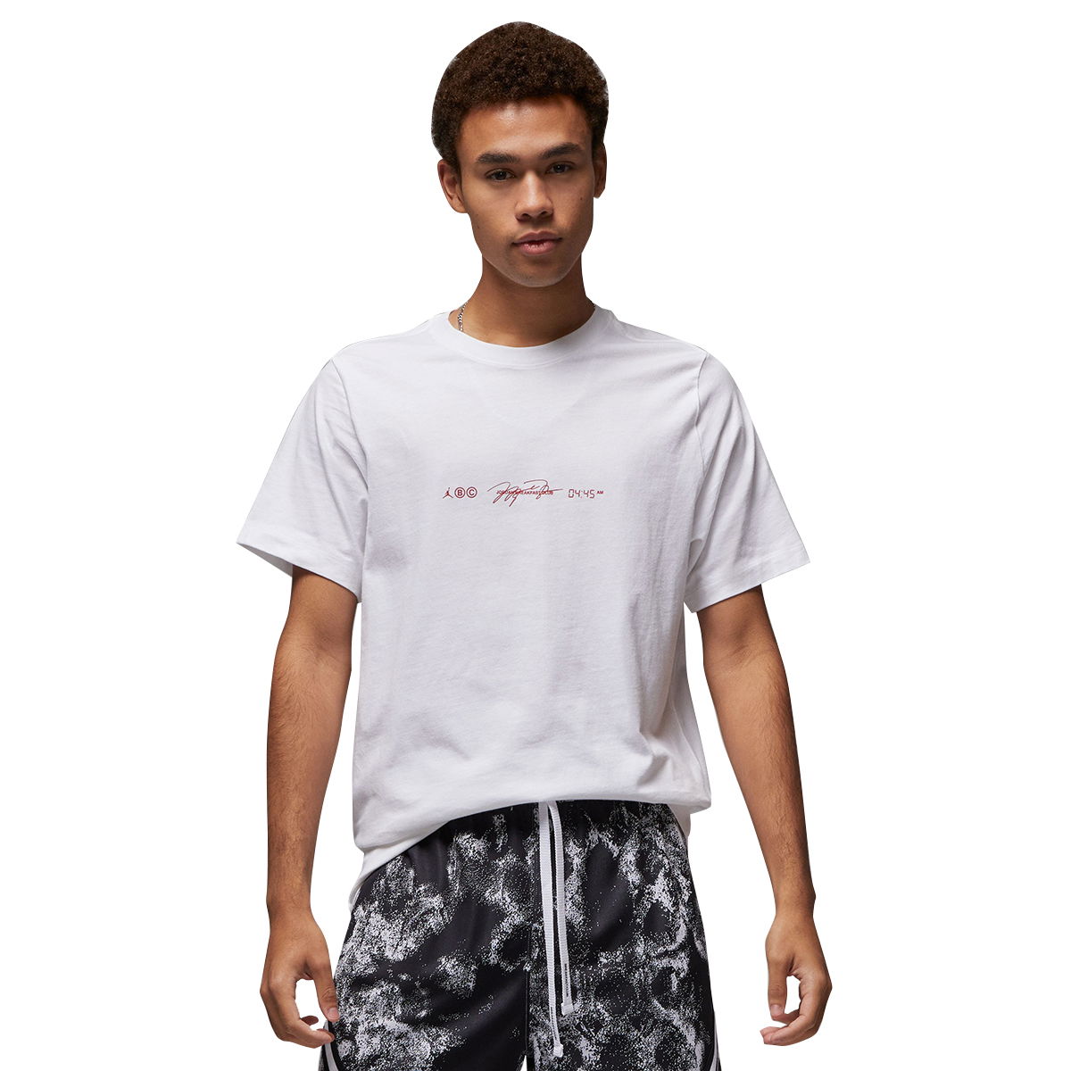 Jordan Dri-Fit Erkek Beyaz Basketbol T-Shirt DV8448-100