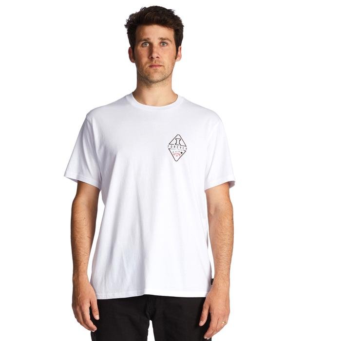 Ai Diamond Ss Erkek Beyaz Günlük Stil T-Shirt ABYZT01761-WHT 1475950
