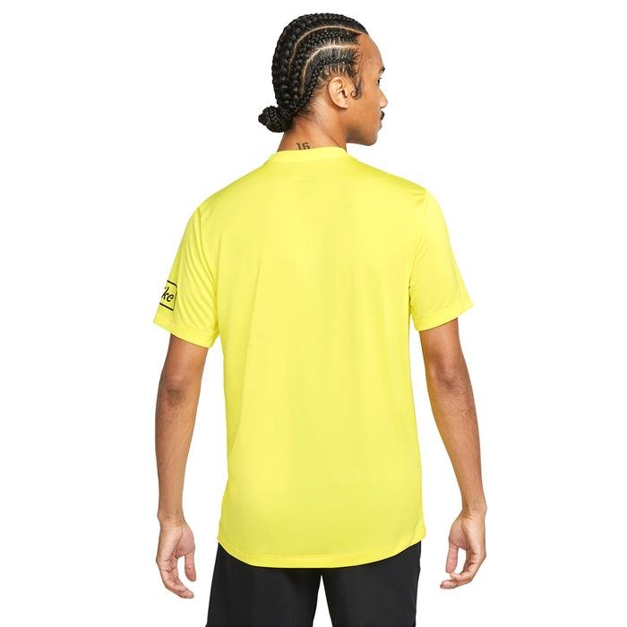 Dri-Fit Erkek Sarı Antrenman T-Shirt FD0128-765 1457338