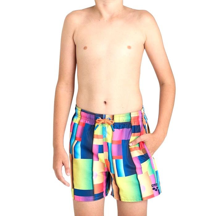 Beach Allover Çocuk Çok Renkli Yüzücü Şortu 006225250 1406633