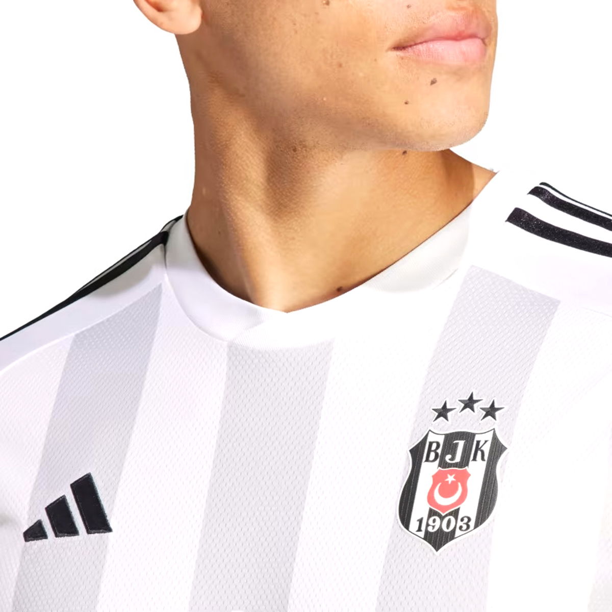 Beşiktaş Erkek Beyaz Futbol Forma HY0324