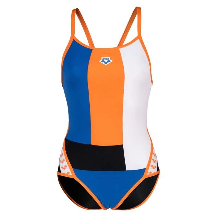 Icons Swimsuit Super Fly Back Panel Kadın Siyah Yüzücü Mayosu 005035513 1417024