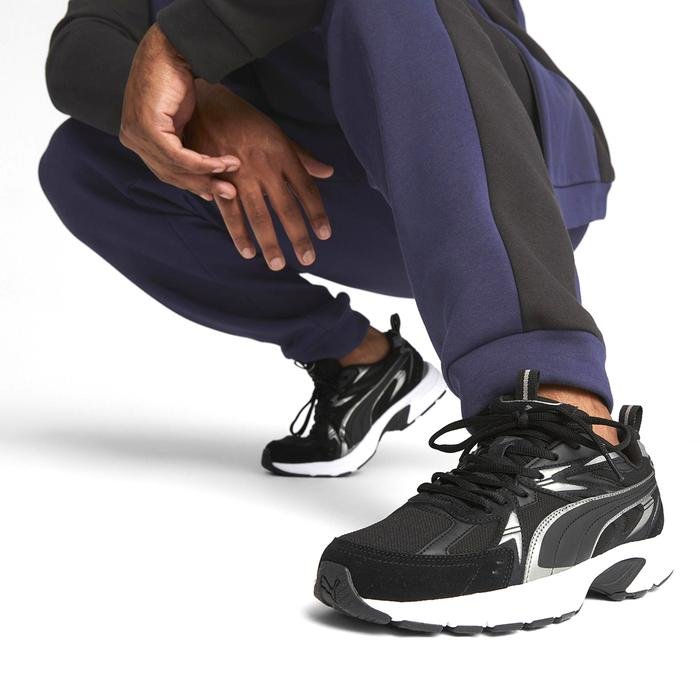 Milenio Tech Suede Erkek Siyah Sneaker Ayakkabı 39348901 1582534