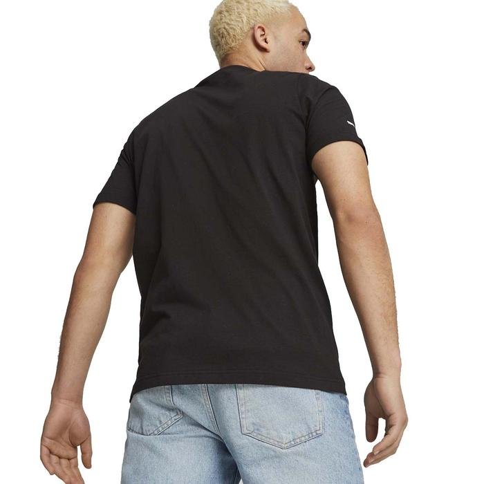 Bmw Mms Essential Erkek Siyah Günlük Stil T-Shirt 62131301 1434506