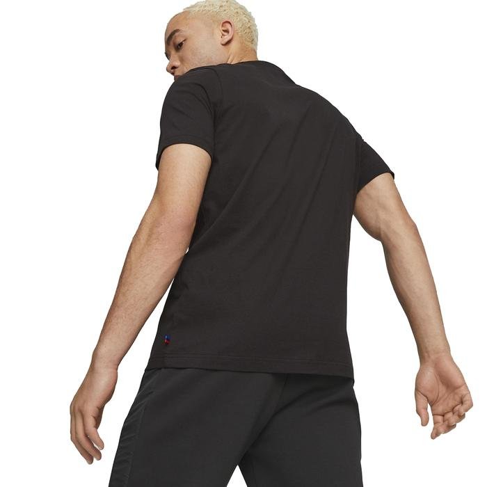 Bmw Mms Essential Erkek Siyah Günlük Stil T-Shirt 62131401 1434518