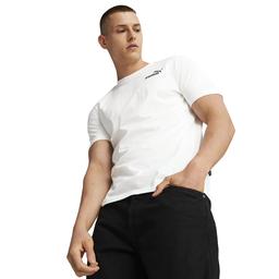 Essential Erkek Beyaz Günlük Stil T-Shirt 67597302