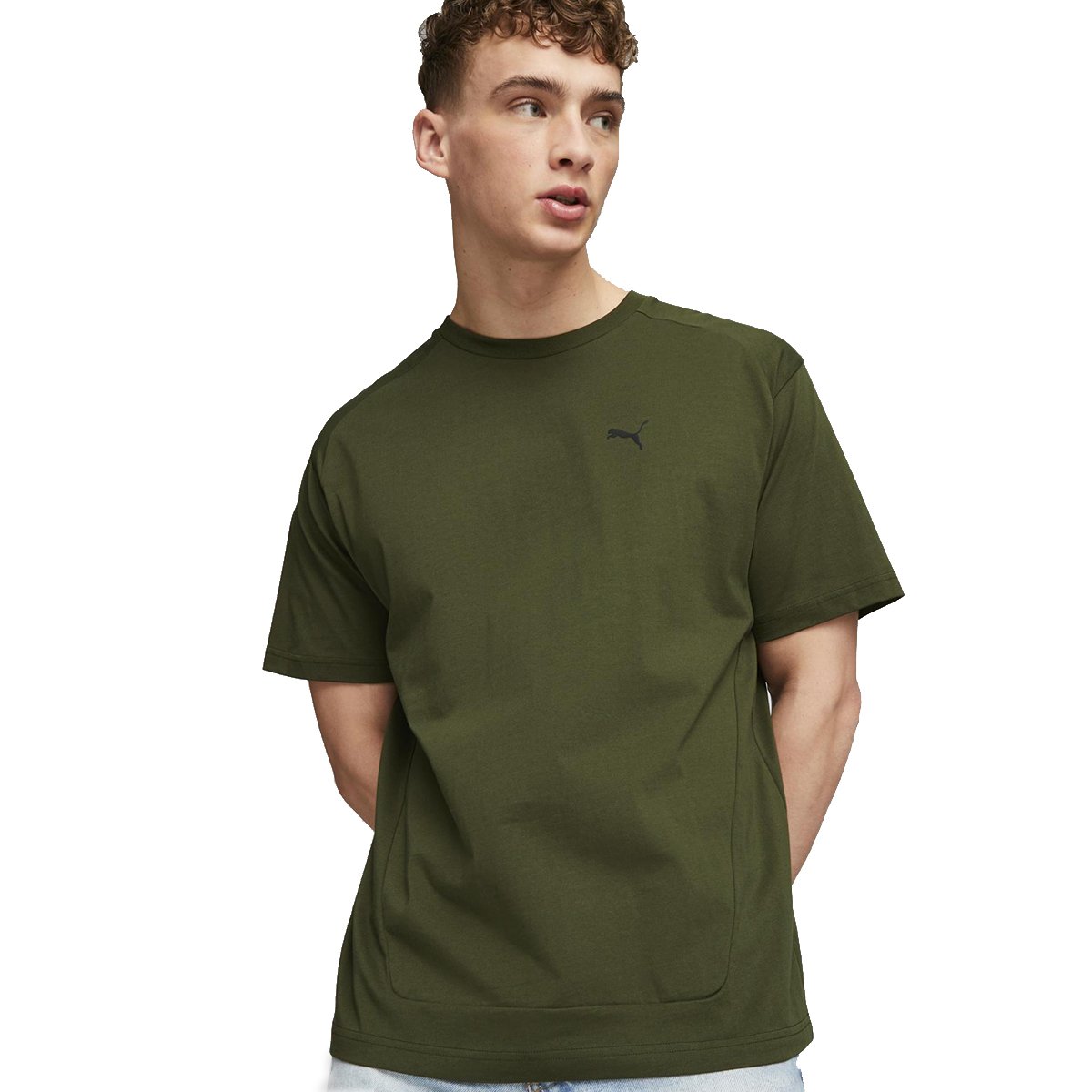Rad/Cal Erkek Yeşil Günlük Stil T-Shirt 67588631