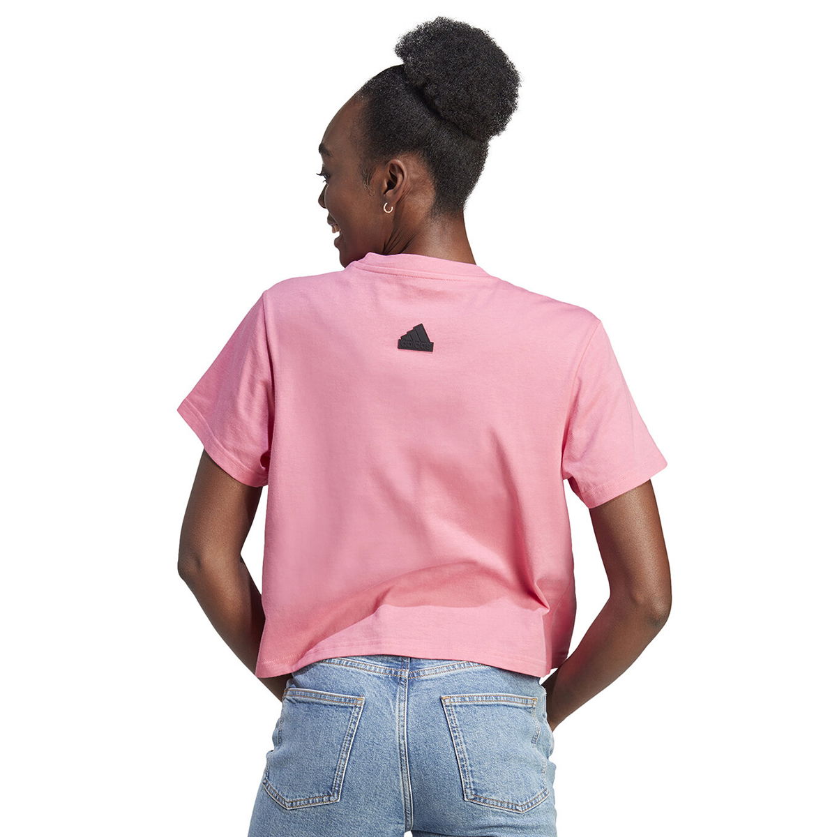 W Icons Tee Cro Kadın Pembe Günlük Stil T-Shirt II6074