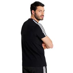 Team Erkek Siyah Günlük Stil T-Shirt 002701501