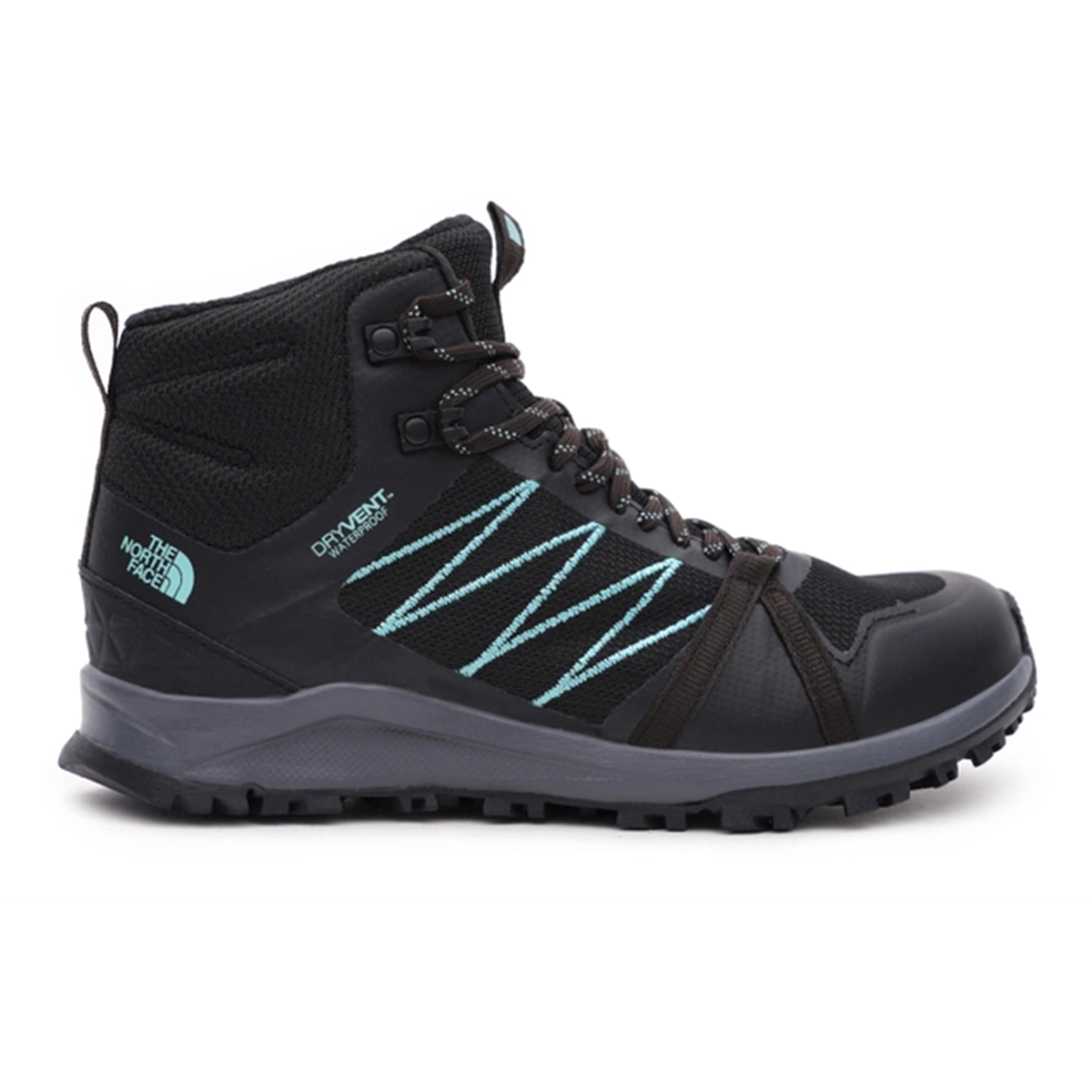 W Litewave Fastpack II Mid Kadın Siyah Outdoor Ayakkabı NF0A47HFU3B1