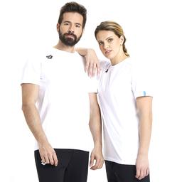 Team Panel Erkek Beyaz Günlük Stil T-Shirt 004899100