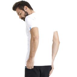 Team Panel Erkek Beyaz Günlük Stil T-Shirt 004899100