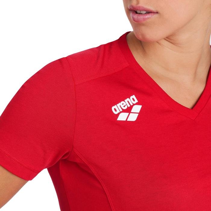 Team Panel Kadın Kırmızı Günlük Stil T-Shirt 004892400 1413775