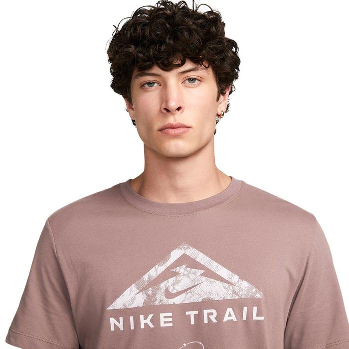 Dri-Fit Run Trail Erkek Kahverengi Koşu T-Shirt DZ2727-291 1504919