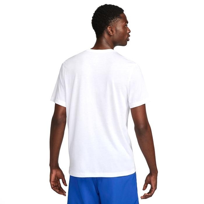 Pro Dri-Fit Erkek Beyaz Günlük Stil T-Shirt FJ2393-100 1505338