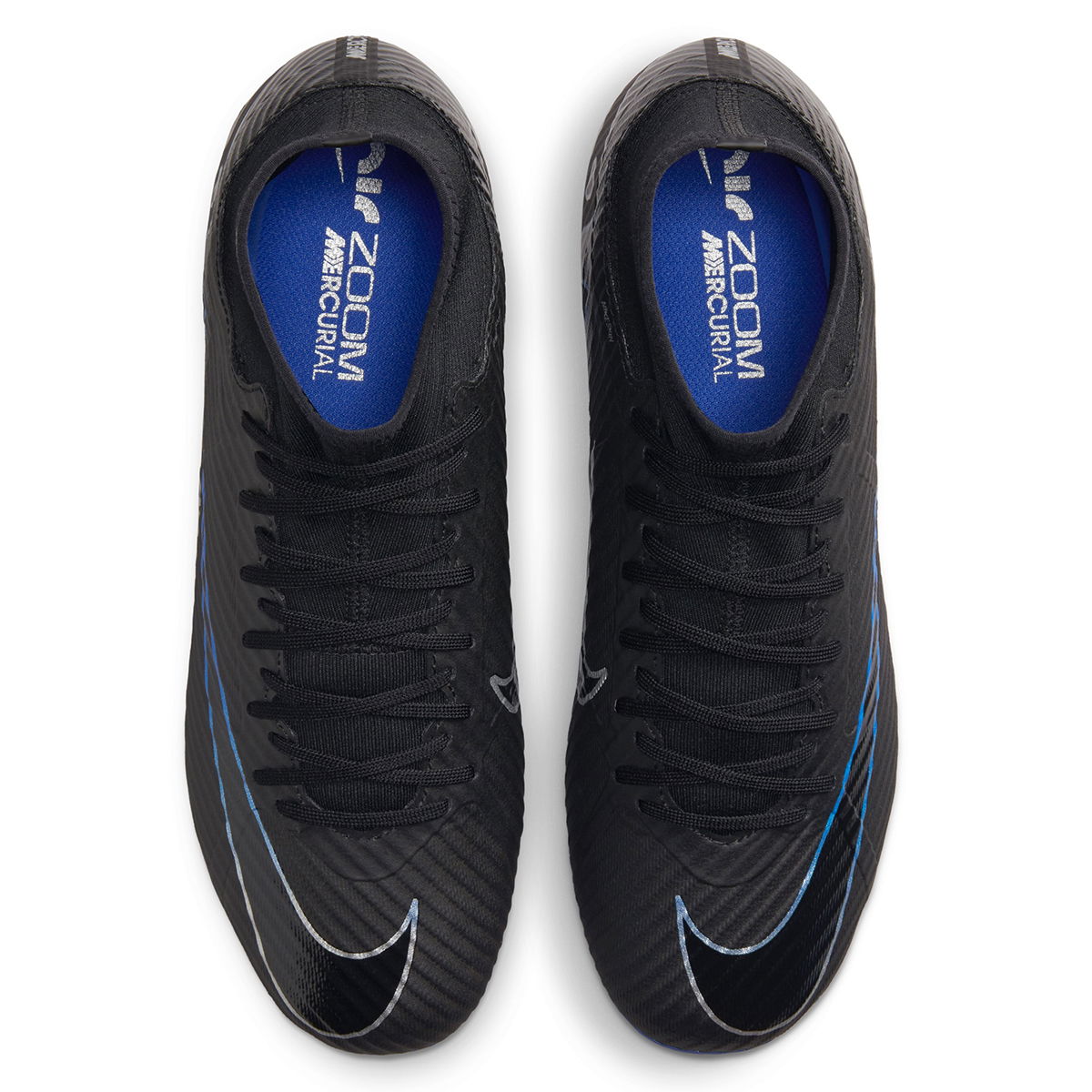 Mercurial Zoom Superfly 9 Academy Fg/Mg Erkek Siyah Futbol Krampon DJ5625-040