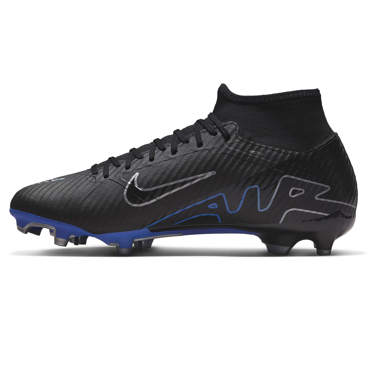 Mercurial Zoom Superfly 9 Academy Fg/Mg Erkek Siyah Futbol Krampon DJ5625-040