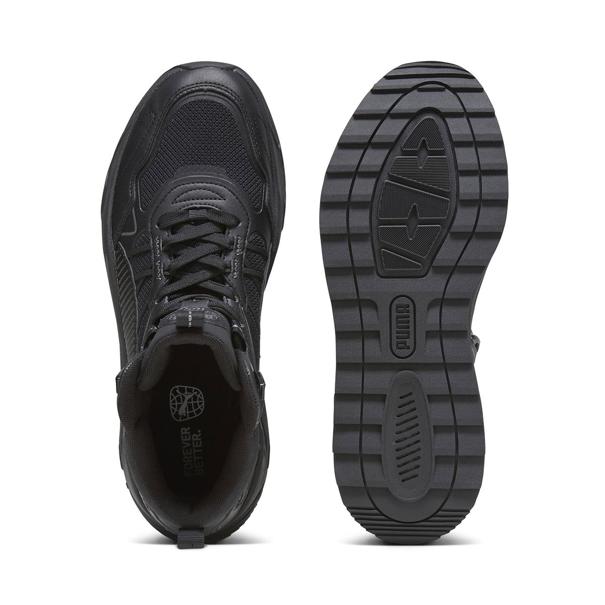 Trinity Mid Hybrid Erkek Siyah Sneaker Ayakkabı 39232701