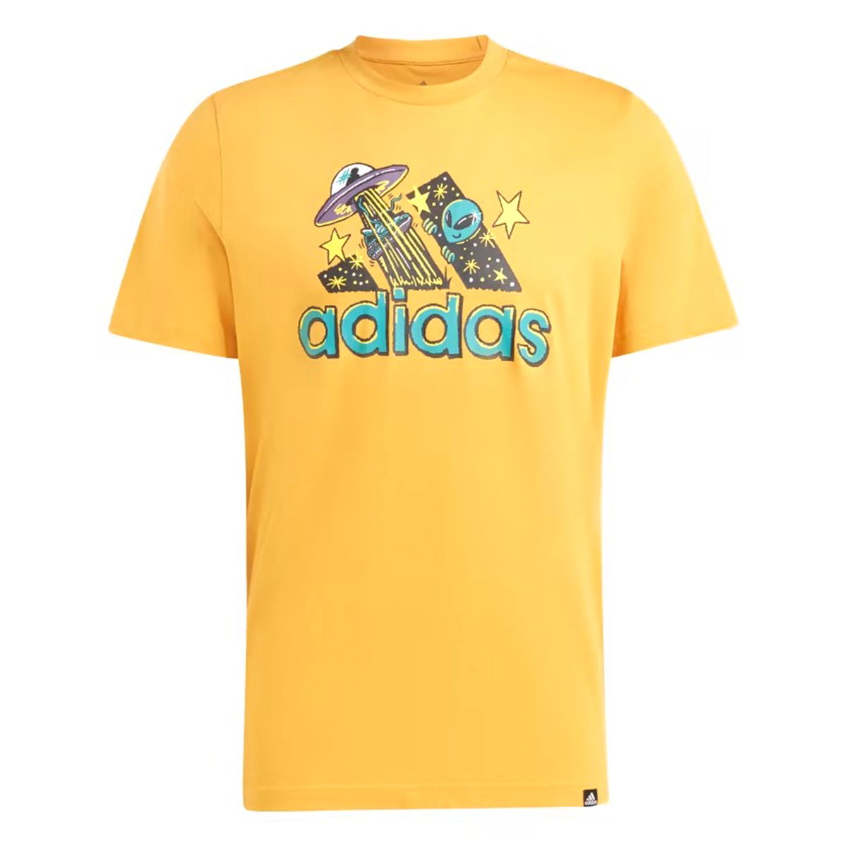 M Doodle F T Erkek Sarı Günlük Stil T-Shirt IL2830