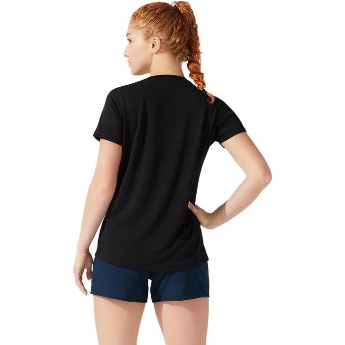 Core Kadın Siyah Günlük Stil T-Shirt 2012C335-001 1518467