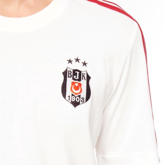 Beşiktaş Erkek Beyaz Futbol T-Shirt HY0336 1515353