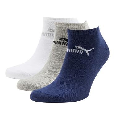 Unisex носки Puma Sneaker-V 3P Çok Renkli Günlük Stil 88749705 на каждый день