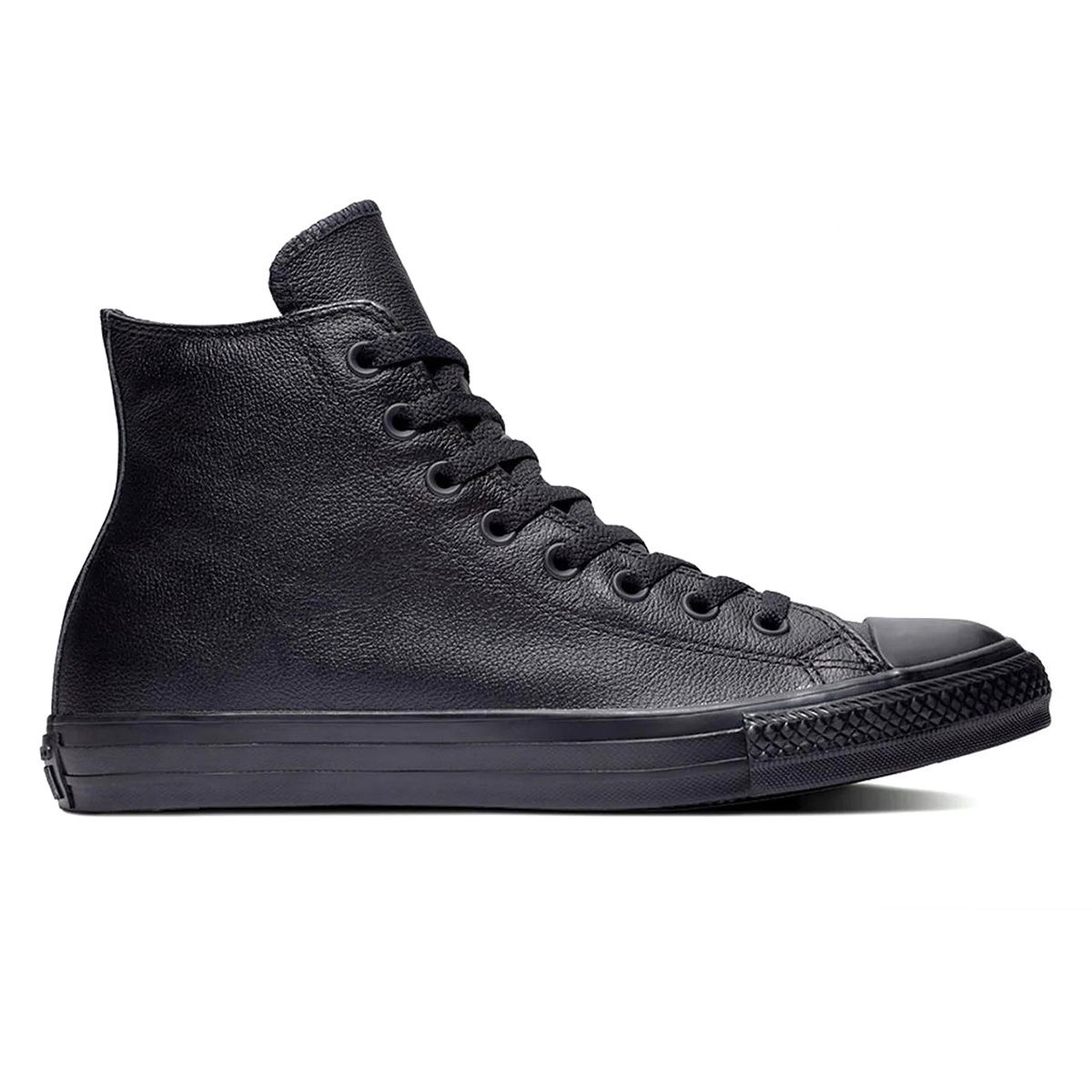 Chuck Taylor All Star Tonal Leather Kadın Siyah Sneaker Ayakkabı 135251C