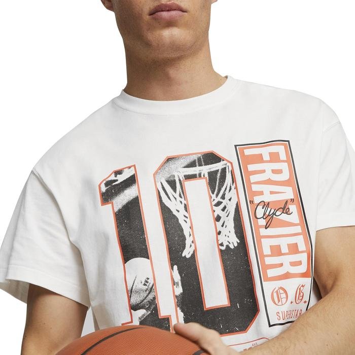 Clydes Closet Erkek Çok Renkli Basketbol T-Shirt 62203601 1501956