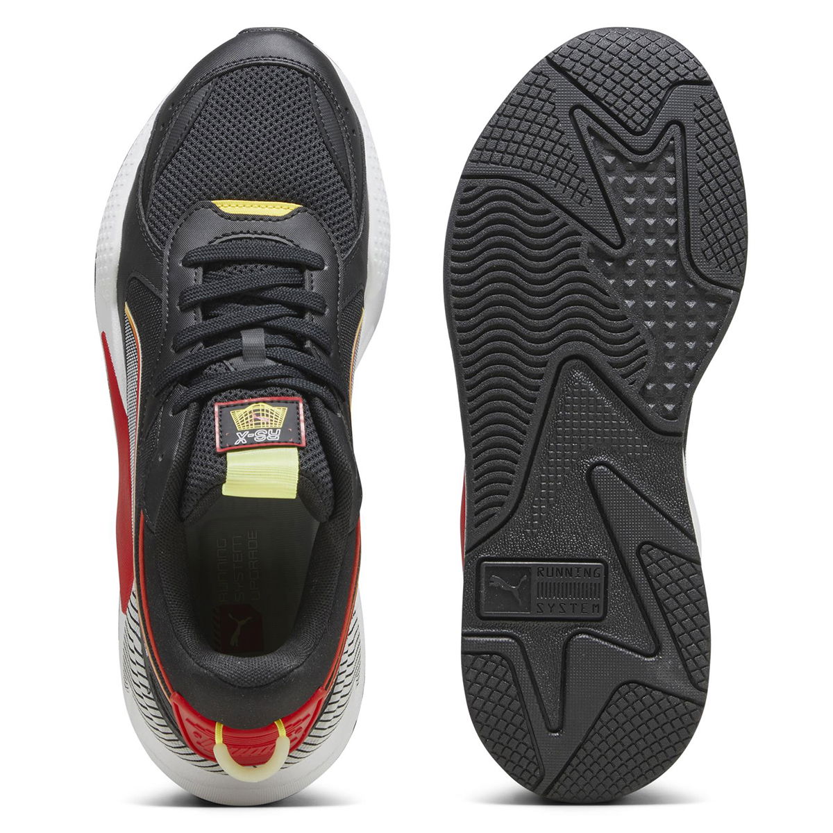 Rs-X 3D Erkek Siyah Sneaker Ayakkabı 39002507