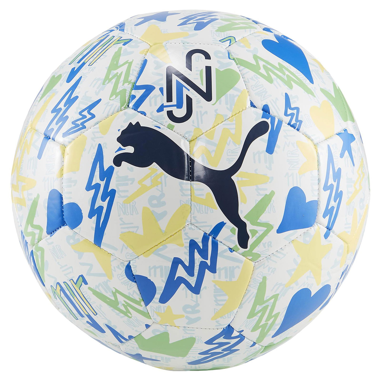 Neymar Jr Graphic Ball Erkek Beyaz Futbol Topu 08413901