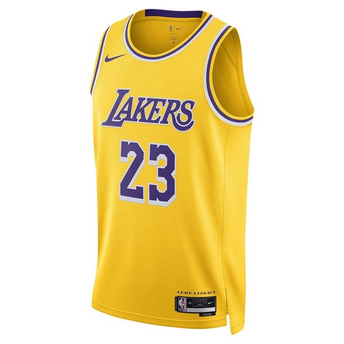 Los Angeles Lakers NBA Erkek Sarı Basketbol Forma DN2009-733 1504080