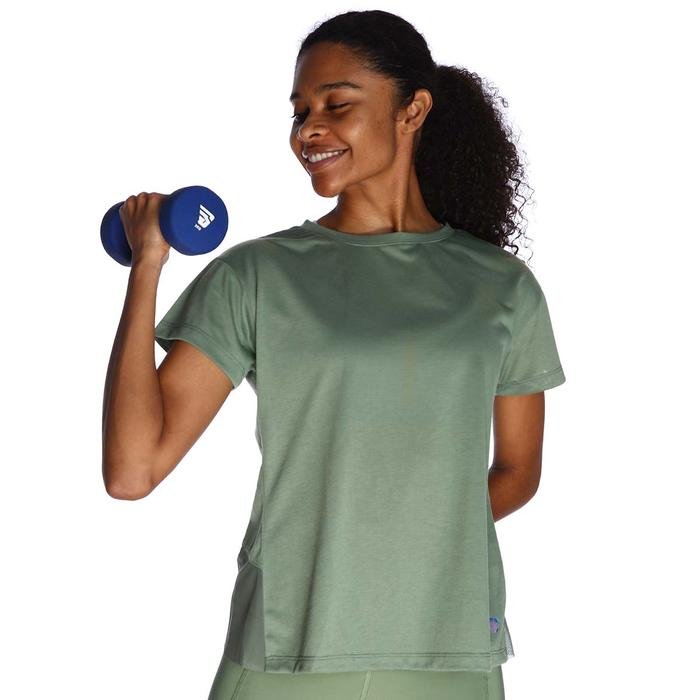 Cicogna Kadın Yeşil Günlük Stil T-Shirt 23KKTP18D01-SGE 1518211
