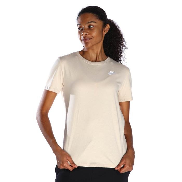 Sportswear Club Kadın Beyaz Günlük Stil T-Shirt DX7902-126 1504770