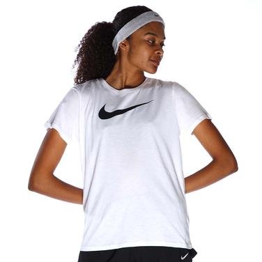 Женская футболка Nike Dri-Fit Tee Swoosh Antrenman FD2884-100 для тренировок