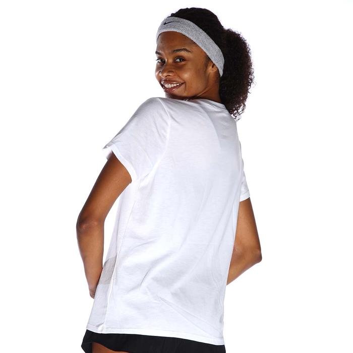 Dri-Fit Tee Swoosh Kadın Beyaz Antrenman T-Shirt FD2884-100 1455886