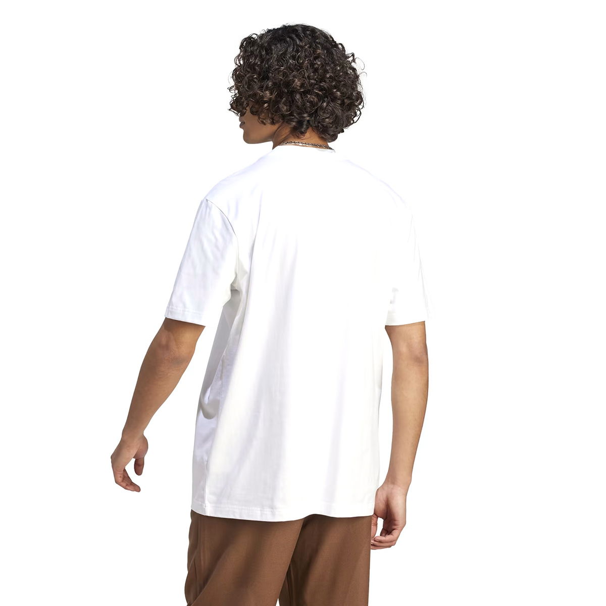 M Fi Bos T Erkek Beyaz Günlük Stil T-Shirt IN1623