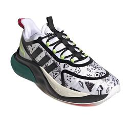 Alphabounce + Erkek Beyaz Koşu Ayakkabısı IG0170