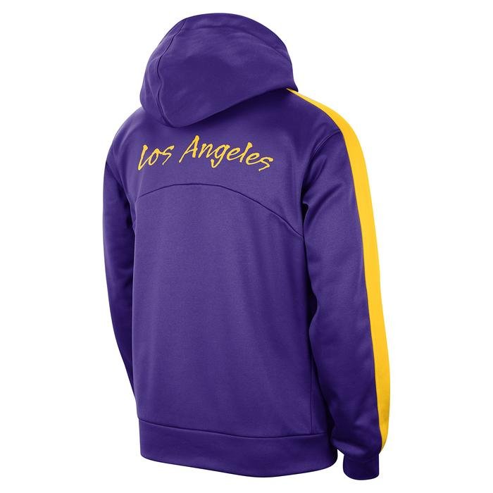 Los Angeles Lakers NBA Erkek Mor Basketbol Sweatshirt DX9805-504 1504811