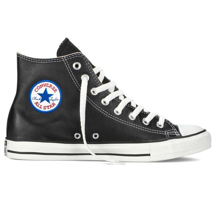 Chuck Taylor All Star Leather Unisex Siyah Sneaker Ayakkabı 132170C 261752