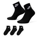 Sportswear Everyday Essential Unisex Siyah Günlük Stil Çorap DX5074-010 1332285