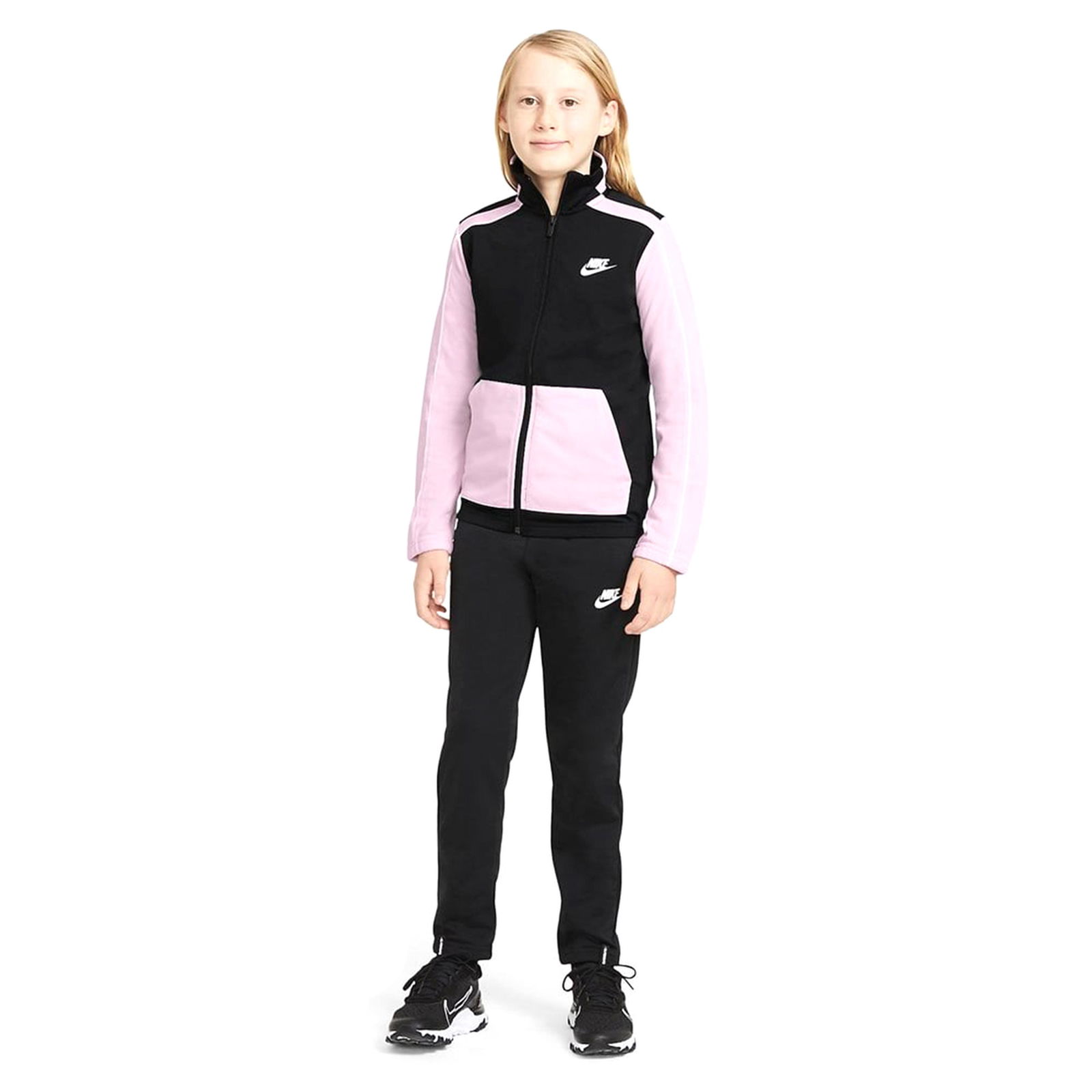 Sportswear Çocuk Siyah Günlük Stil Eşofman Takımı DH9661-011