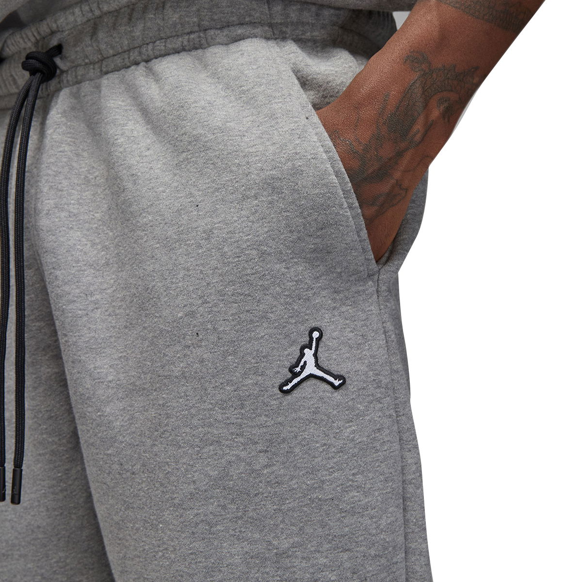 Jordan Brooklyn Fleece Erkek Gri Basketbol Eşofman Altı DQ7340-091