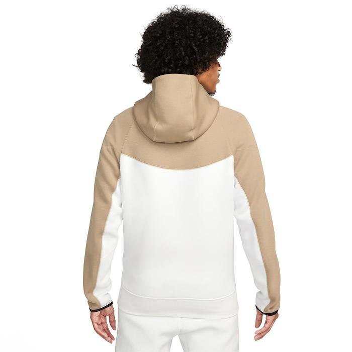 Sportswear Tech Fleece Erkek Beyaz Günlük Stil Sweatshirt FB7921-121 1524521