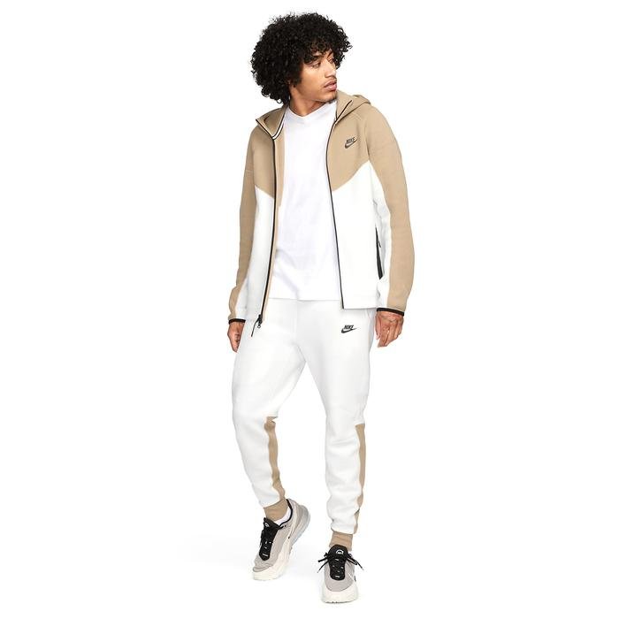 Sportswear Tech Fleece Erkek Beyaz Günlük Stil Sweatshirt FB7921-121 1524519