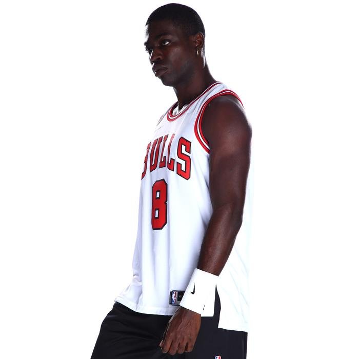 Chicago Bulls NBA Erkek Beyaz Basketbol Forma DN2072-100 1480231