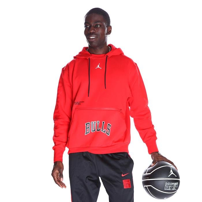 Chicago Bulls NBA Erkek Kırmızı Basketbol Sweatshirt DR6999-657 1504334
