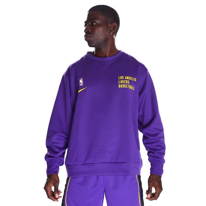 Los Angeles Lakers NBA Dri-Fit  Erkek Mor Basketbol T-Shirt DX9621-504 1504787