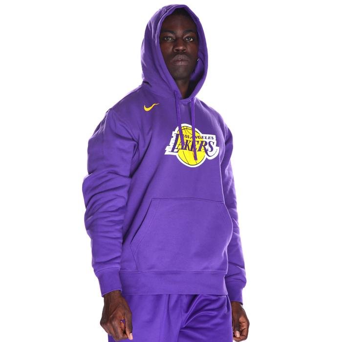 Los Angeles Lakers NBA Erkek Mor Basketbol Sweatshirt DX9997-504 1504825