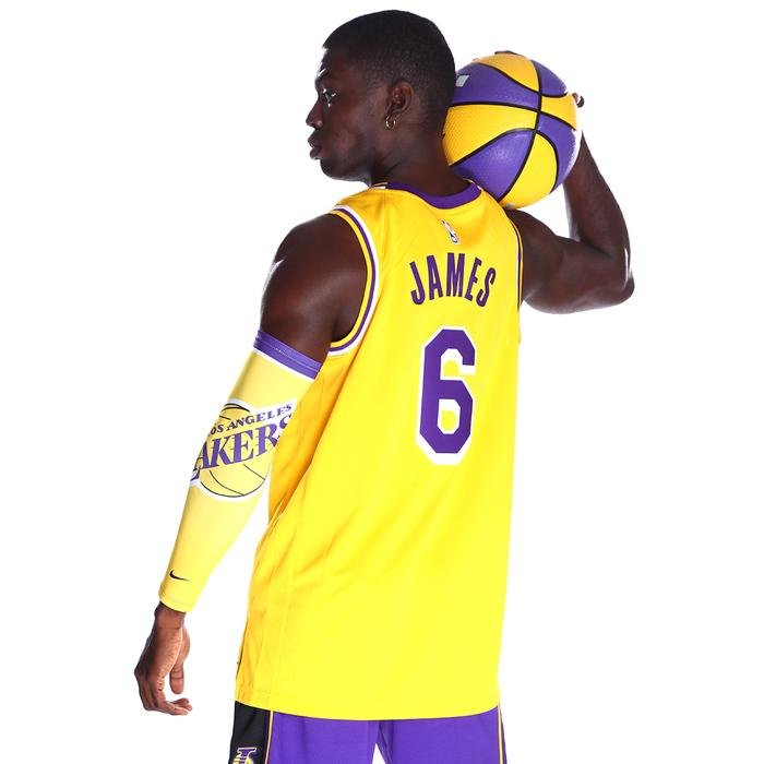 Los Angeles Lakers Icon Edition NBA Erkek Sarı Basketbol Forma DN2009-728 1405193